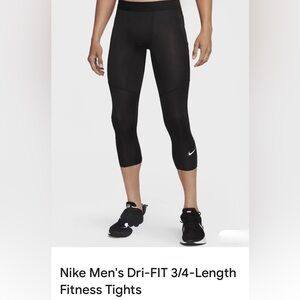 Nike Pro Men's Dri-FIT 3/4-Length
Fitness Tights Laundered tried on Not Worn XXL